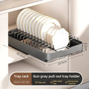 Stainless Steel Expandable Bowl Plate Rack by Axyaa: Countertop Storage Organizer