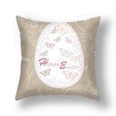 Axyaa Oil Art Printed Back Cushion Cover - Garden Living Room Pillow Case