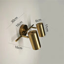 Axyaa Nordic Angle Adjustable LED Wall Lamp for Modern Living Spaces