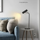 Nordic Marble Table Lamp Tricolor Light for Home Office Setup by Axyaa