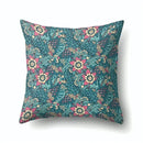 Axyaa Nordic Floral Print Cushion Cover - 45x45CM