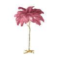 Axyaa Nordic Feather Floor Lamp: Luxury LED Standing Light for Home Decor