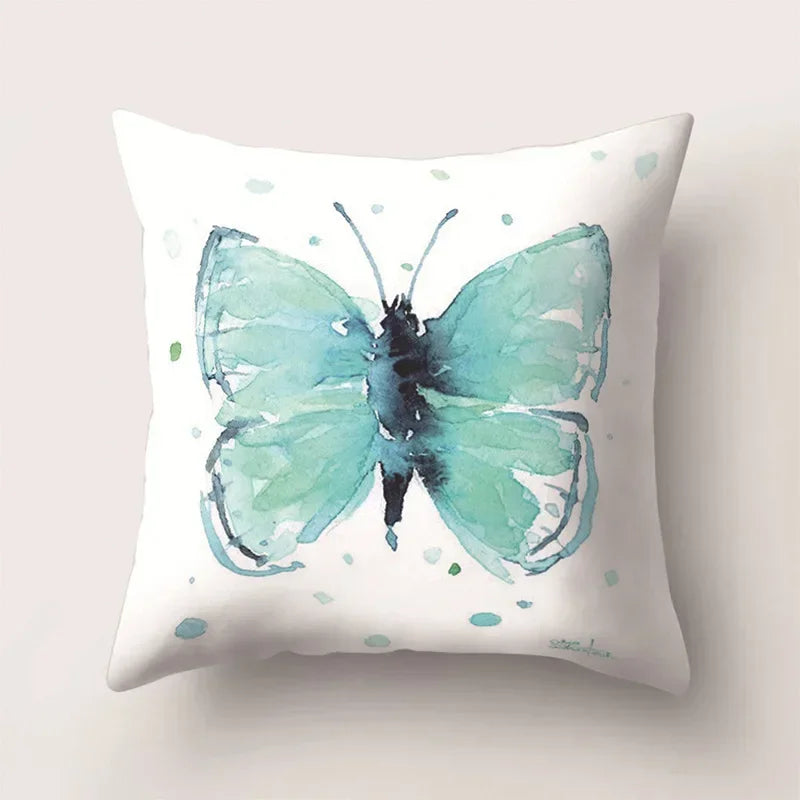 Axyaa Butterfly Cushion Cover - Europe Style - Colorful, 45*45cm