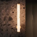 Axyaa Marble LED Wall Sconce Dimmable Copper Light for Indoor Spaces