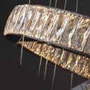 Axyaa Crystal Chandelier Stair Pendant Living Room Lighting Interior Pendant Lights