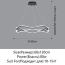Axyaa Nordic LED Chandelier for Indoor Lighting Decoration