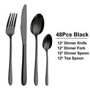 Axyaa Stainless Steel Western Cutlery Set - 72 Pcs