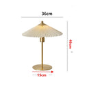 Axya Nordic Pleated Umbrella Table Lamp E27