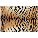 Axyaa Zebra Pattern Plush Living Room Carpet - Nordic Style Large Area Rug