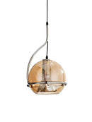 Axya Luxury Glass Pendant Light for Home Decor Bedroom Office Study