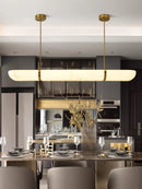 Axyaa Modern Marble Restaurant Pendant Light - High-End Minimalist Design