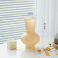 Axyaa Glass Vase Flower Arrangement Hydroponic Vase Artistic Flowers Decor Vase