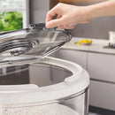Axyaa Rice Bucket: Large Capacity, Insect-Proof, Moisture-Proof Storage Box