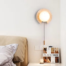 Axyaa Vintage Wabi Sabi Style Wall Lamp with Switch for Bedroom or Staircase