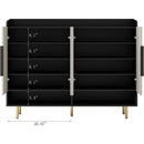 Axyaa 4-Door Shoe Storage Cabinet with Adjustable Shelves