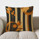 Axyaa Modern Floral Geometric Pattern Pillow Cover for Sofa, Bedroom, Car