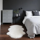 Axyaa Soft Faux Wool Shaggy Rug for Home Decor and Floor Mat