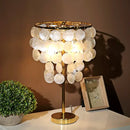 Axyaa Luxury Shell Chandelier: Mediterranean Sea Pendant Light Home Restaurant Bar