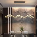 Axyaa Modern LED Pendant Chandeliers for Living Room Dining Room Indoor Lighting