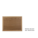 Axyaa Walnut Wooden Tray with Beech Handle for Kitchen, Fruit, Bread Serving