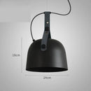 Axyaa Industrial Vintage Leather Belt Chandelier Pendant Lights