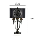 Axyaa Modern LED Fabric Floor Lamp for Home Decor & Reading