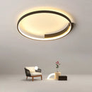 Axyaa LED Ceiling Lamp: Modern Minimalist Round Nordic Design for Living Room Bedroom Dining Lighting