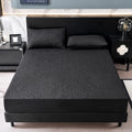 Axyaa Waterproof Mattress Protector - Europe Style, Adjustable, Soft & Skin-friendly Bed Cover