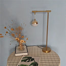 Axya Modern Golden Table Lamp for Home Office Decor