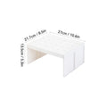 Axyaa Glass Cup Storage Rack Stackable Organizer Shelf
