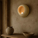 Axyaa Resin Wall Lamp: Elegant LED Lighting for Home, Bedroom, Study, Coffee Shop