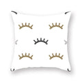 Axyaa Geometric Print Peach Skin Pillowcase for Car, Office, Sofa - Wholesale