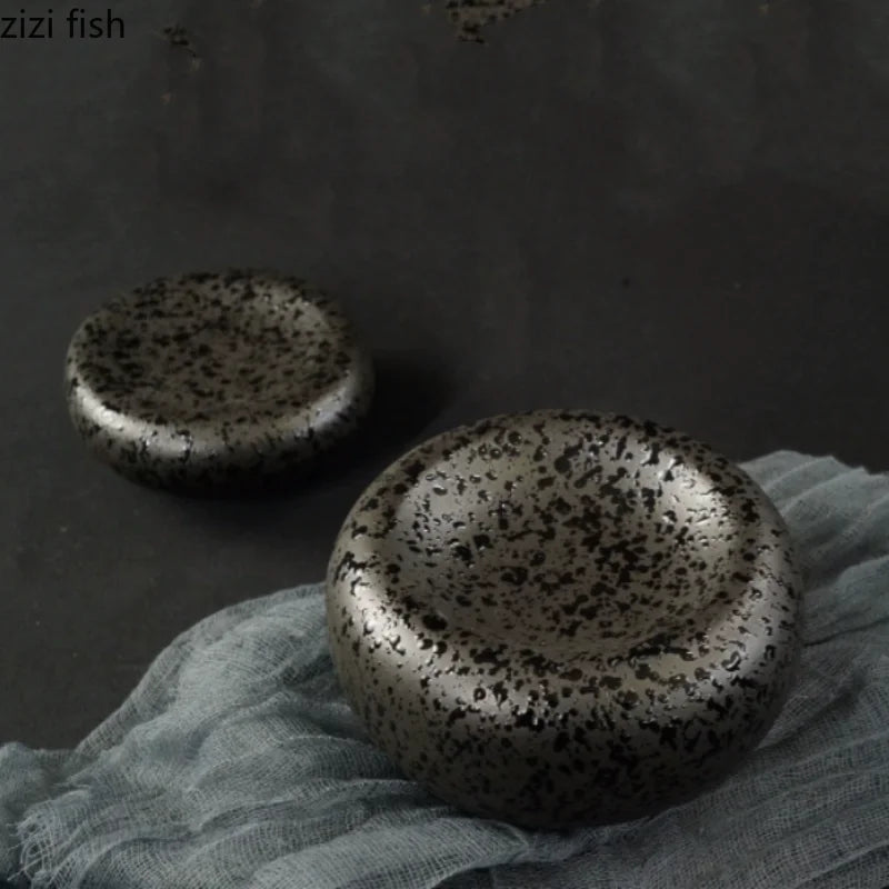 Axya Ceramic Sashimi Sushi Dessert Plates Dim Sum Snack Trays Fruit Bowl Tableware