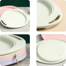 Axyaa Eco-Friendly Wheat Straw Dinner Plates Set - Lightweight Tableware
