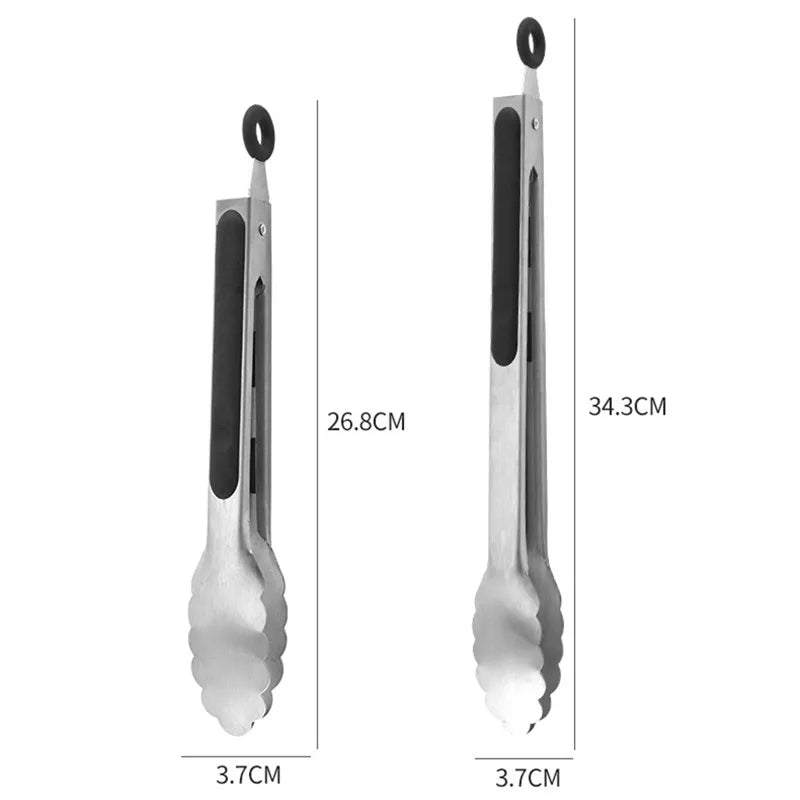 Axyaa Stainless Steel Food Tong for Safe Kitchen Handling