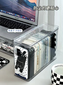 Axyaa Phone Case & Cable Organizer Box with Transparent Lid & Dustproof Design