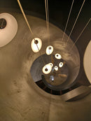 Axyaa Nordic Pebble LED Chandelier for Living Room, Restaurant & Staircase
