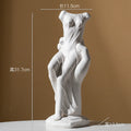 Axyaa Venus Ceramic Vase - Nude Palm Art Ornament for Home Decor