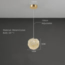 Axyaa Crystal Chandelier: Luxury, Romantic Ceiling Lamp for Living Room & Bedroom
