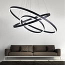 Axyaa LED Rings Ceiling Chandelier Modern Home Decor Indoor Lighting