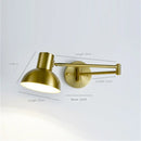 Axyaa Adjustable LED Wall Lamp with Touch Sensor Switch for Bedside Reading