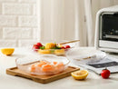 Axyaa Glass Fruit Plate: High Beauty Delicate Dim Sum Candy Snack Plate