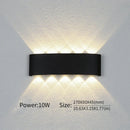 Axyaa Waterproof Outdoor Wall Light Fixture for Garden Balcony LED Lamp IP66 AC85/265V