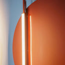 Axyaa Nordic LED Red Floor Lamp Minimalist Living Room Bedroom Decor