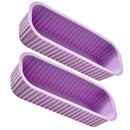 Axyaa Non-Stick Silicone Mini Loaf Pan Set - 2 Pack