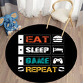 Axyaa Round Rugs Living Room Floor Mats Children's Carpet Bedroom Home Decor