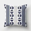 Axyaa Blue Decorative Pillowcase for Home and Office Use