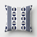 Axyaa Blue Decorative Pillowcase for Home and Office Use
