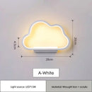 Axyaa Cloud LED Wall Light for Kids Room - Minimalist Modern Bedhead Stairway Cartoon Wall Light