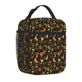 Axyaa Mushroom Lunch Bag: Insulated Portable Reusable Cooler for Kids - Waterproof